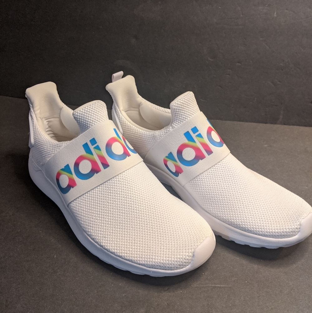 Adidas Lite Racer Adapt Women's Slip On Shoes Muli- Colored Band Size 7